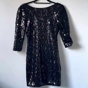 EUC Black sequined Dress